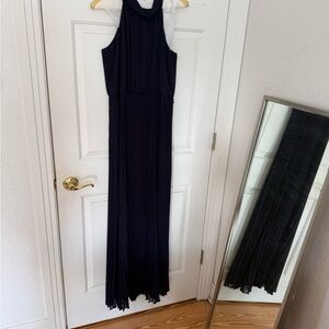 Elegant Navy Dress